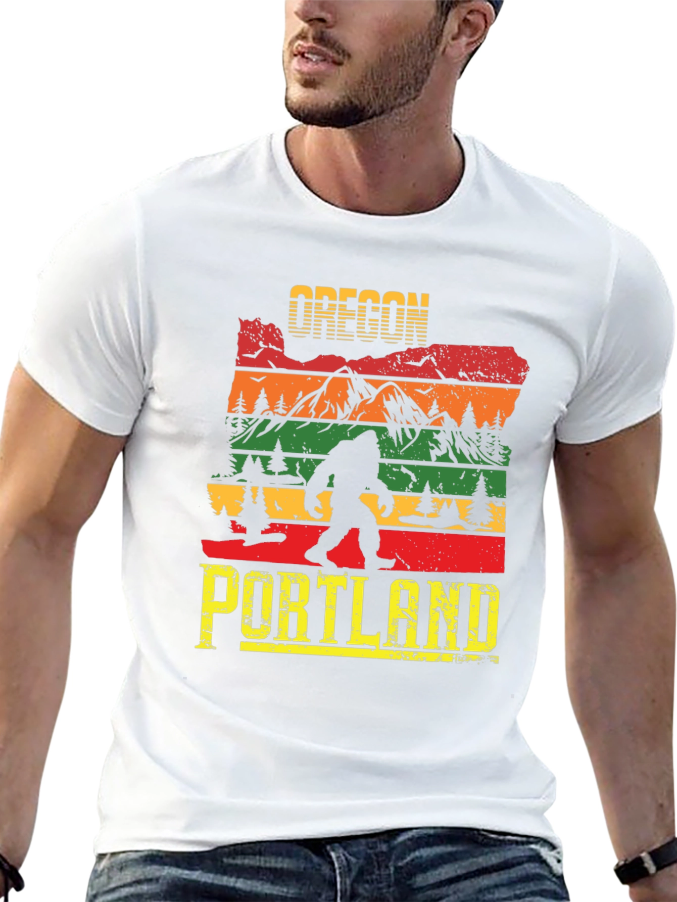 Camiseta Bigfoot Oregon Portland