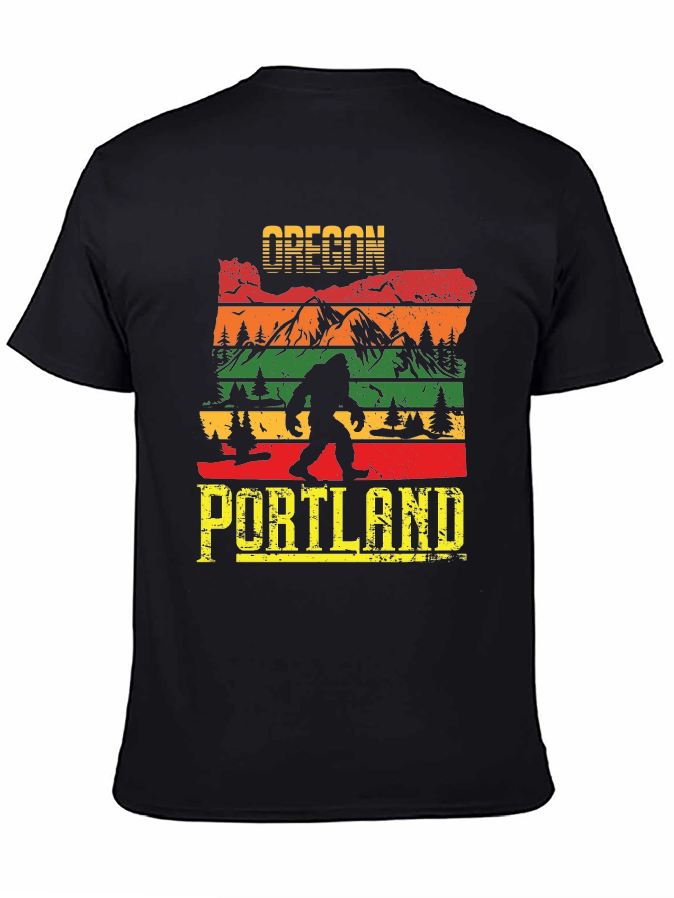 Camiseta Bigfoot Oregon Portland