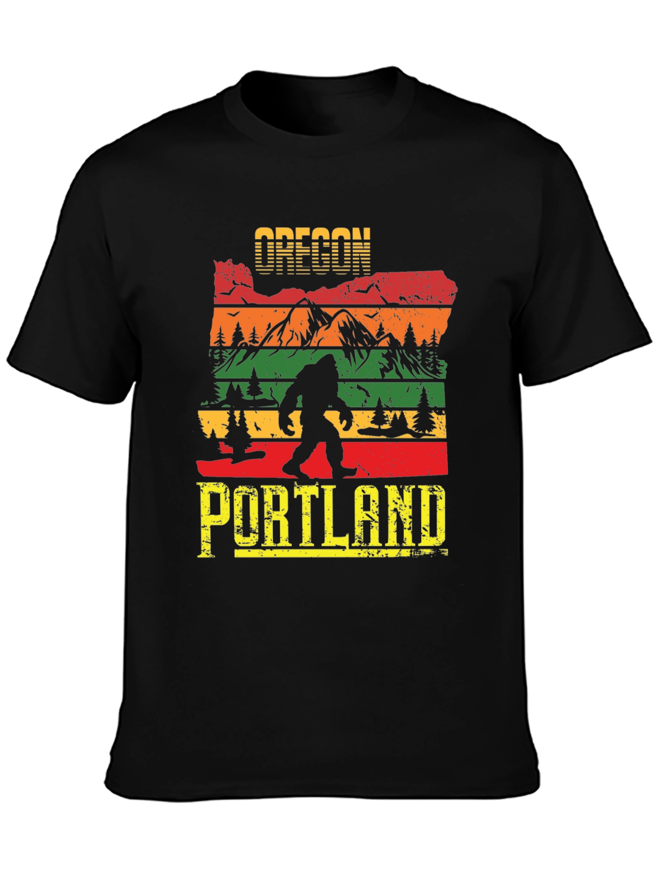 Camiseta Bigfoot Oregon Portland