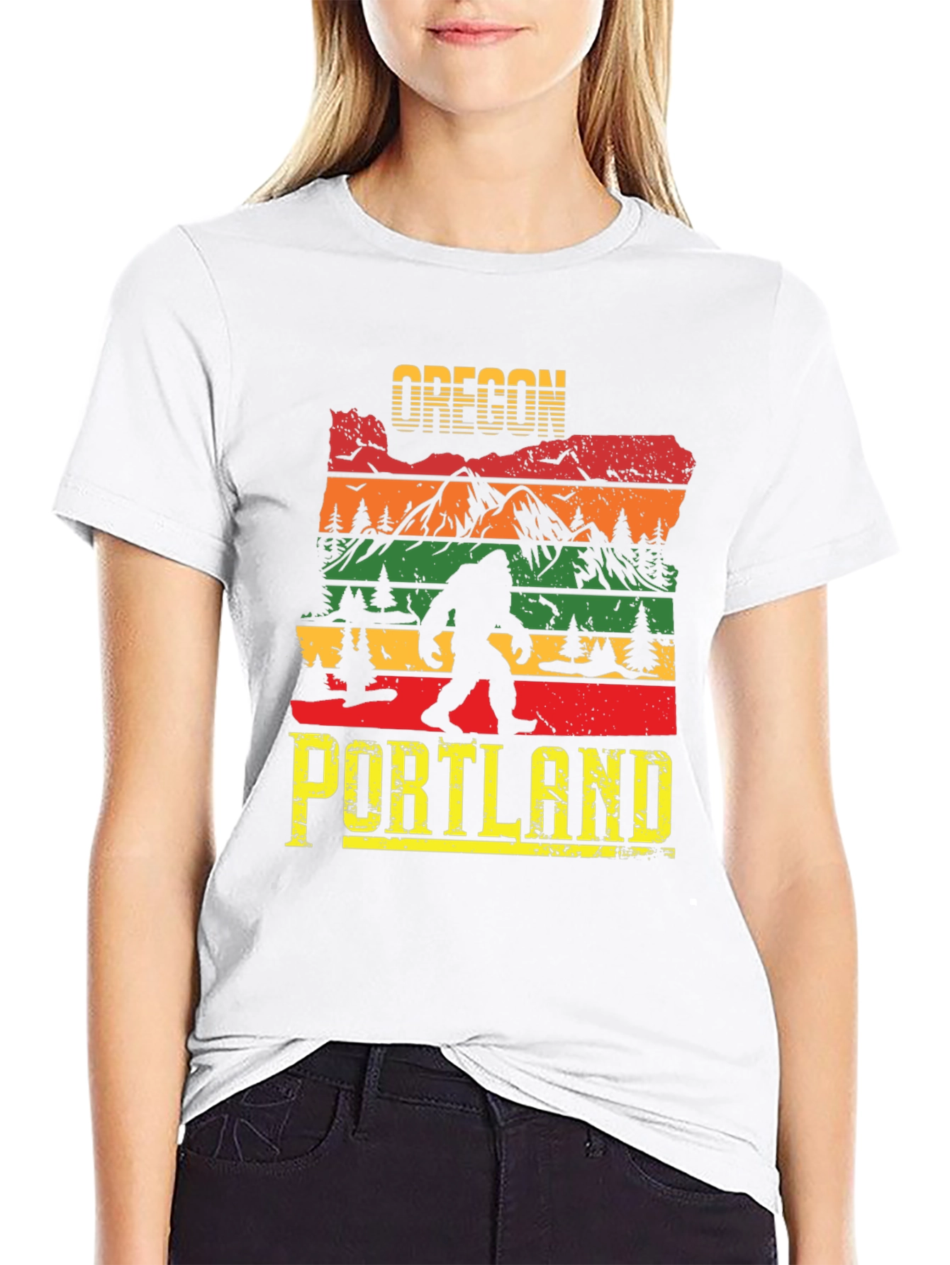 Camiseta Bigfoot Oregon Portland