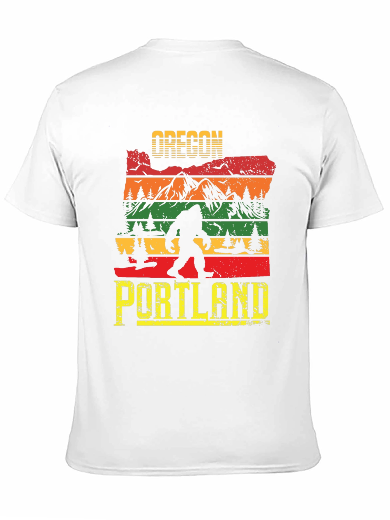 Camiseta Bigfoot Oregon Portland