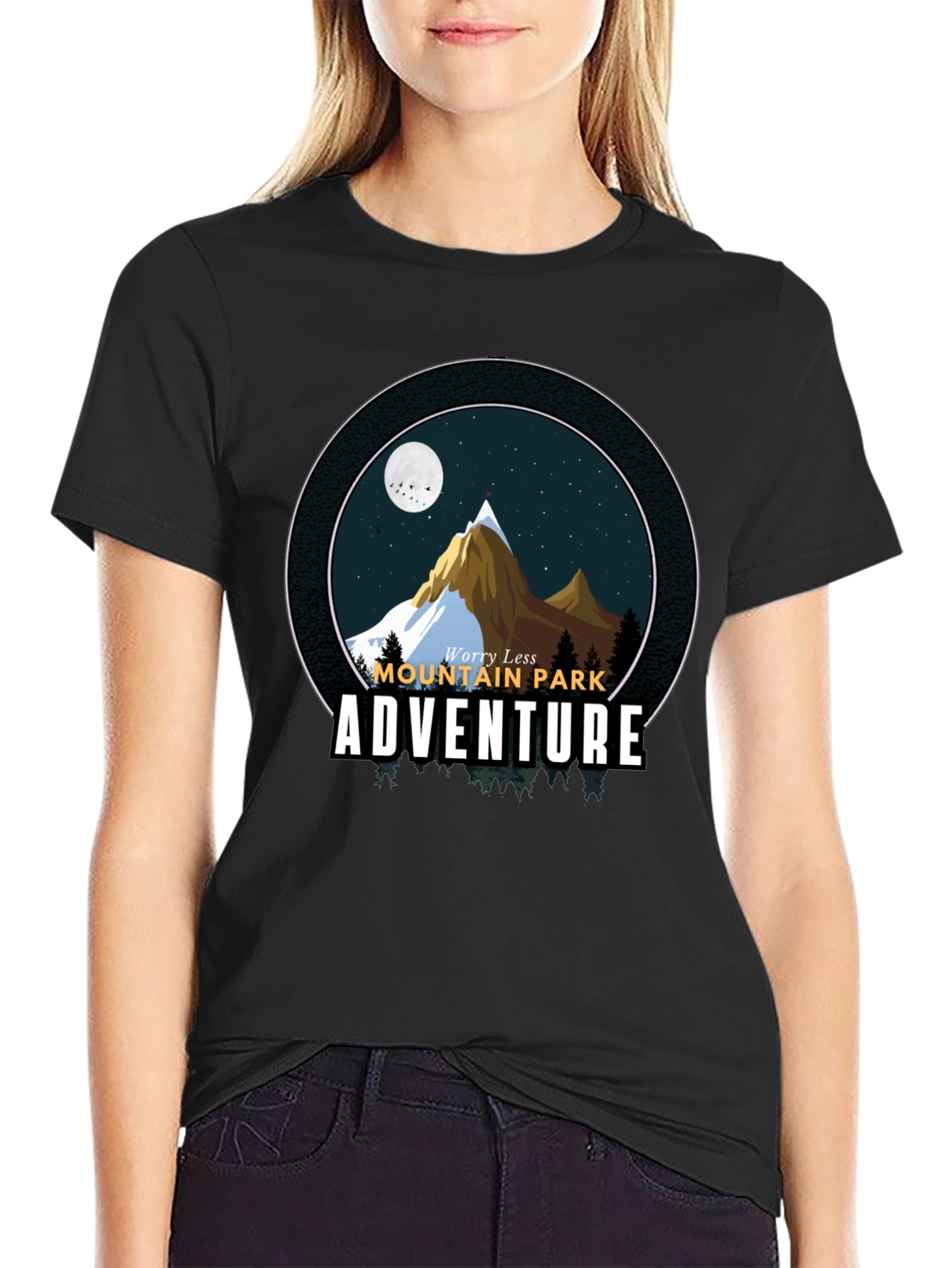 Camiseta Aventura Montaña Worry Less Park