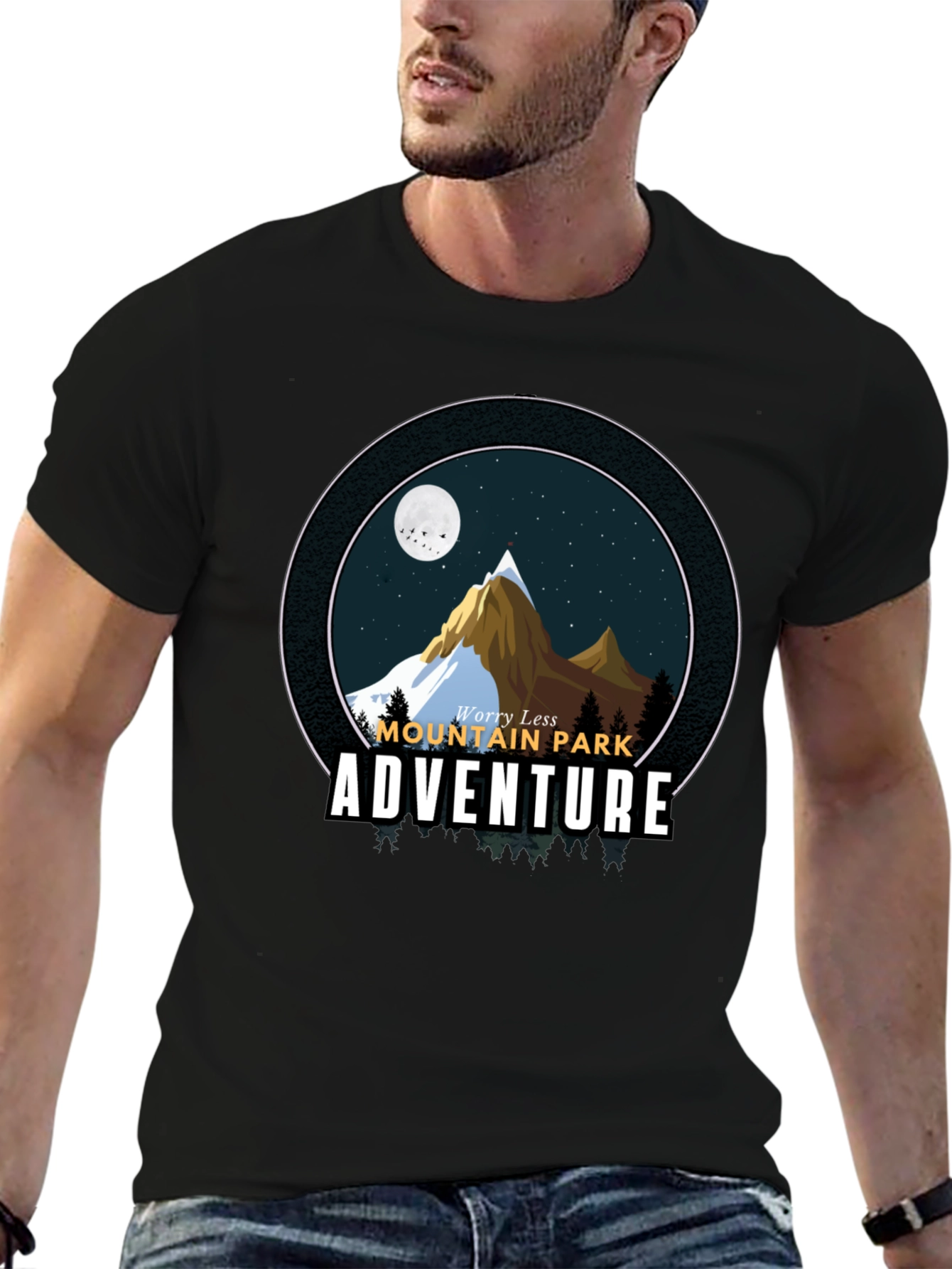 Camiseta Aventura Montaña Worry Less Park