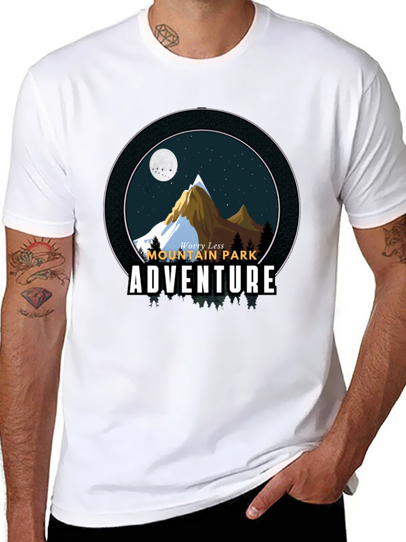 Camiseta Aventura Montaña Worry Less Park