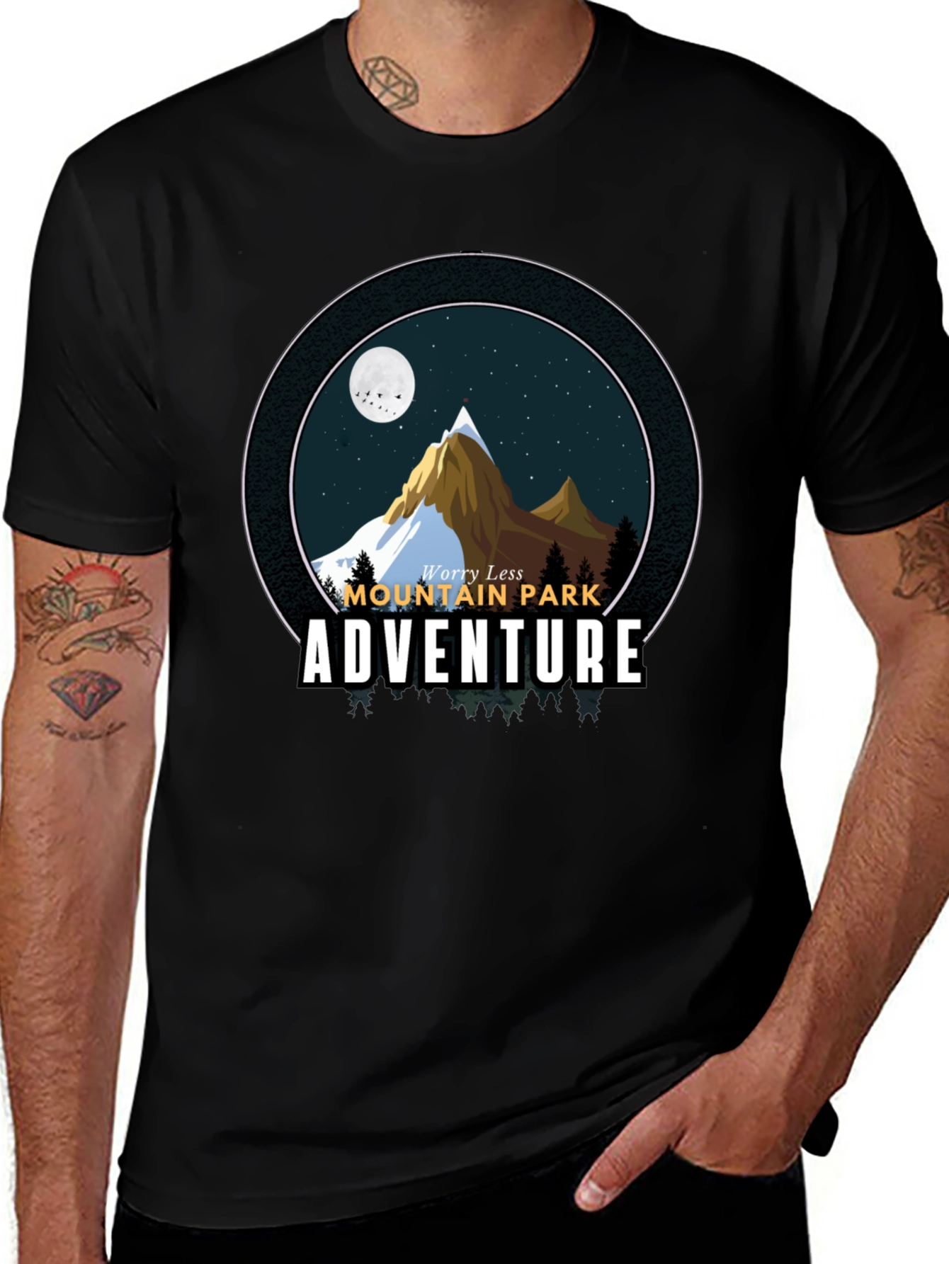 Camiseta Aventura Montaña Worry Less Park