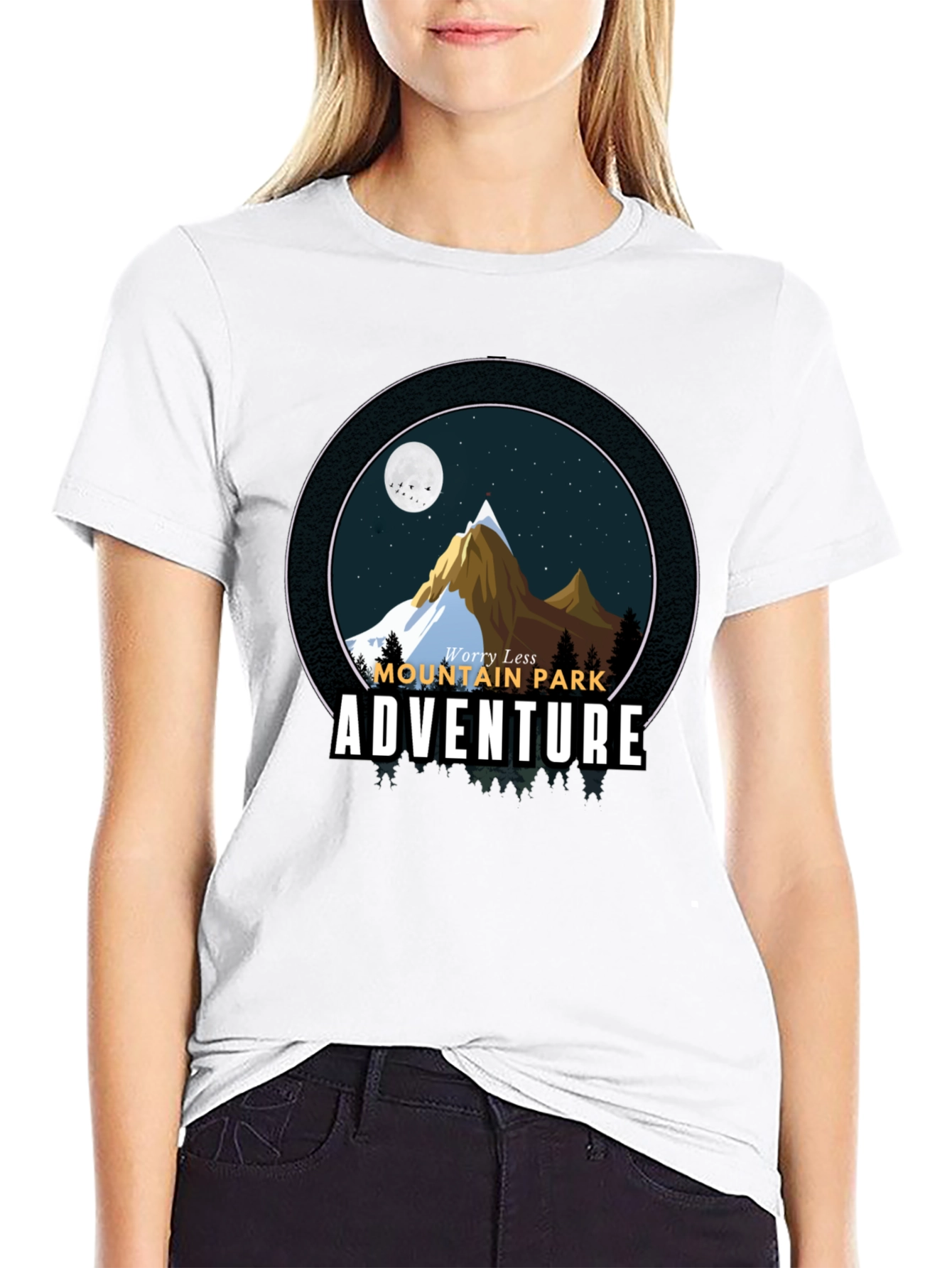 Camiseta Aventura Montaña Worry Less Park