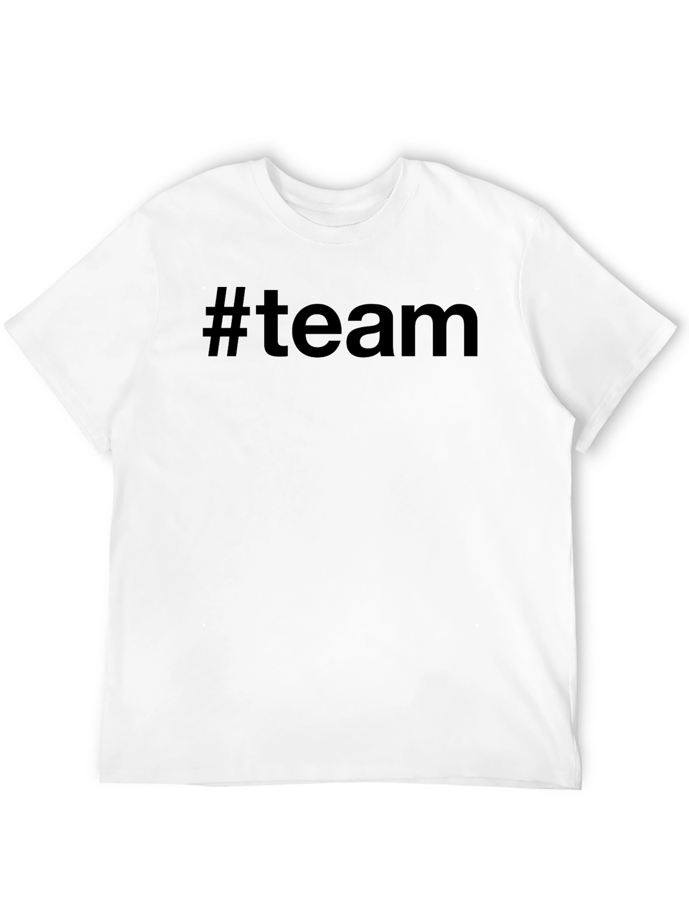 Camiseta Negra #team
