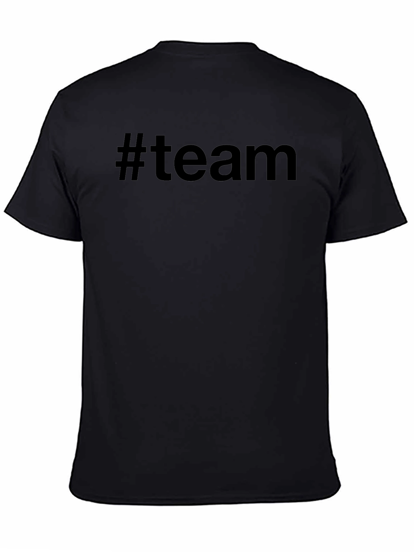 Camiseta Negra #team