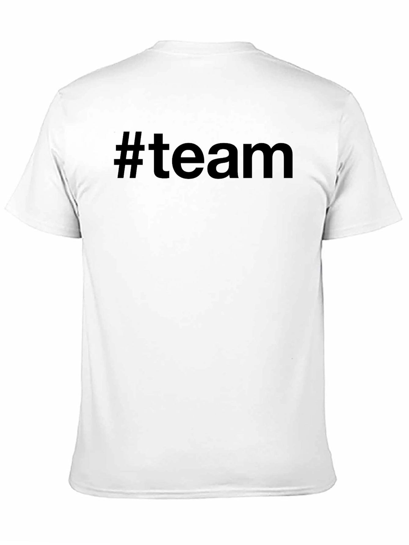Camiseta Negra #team