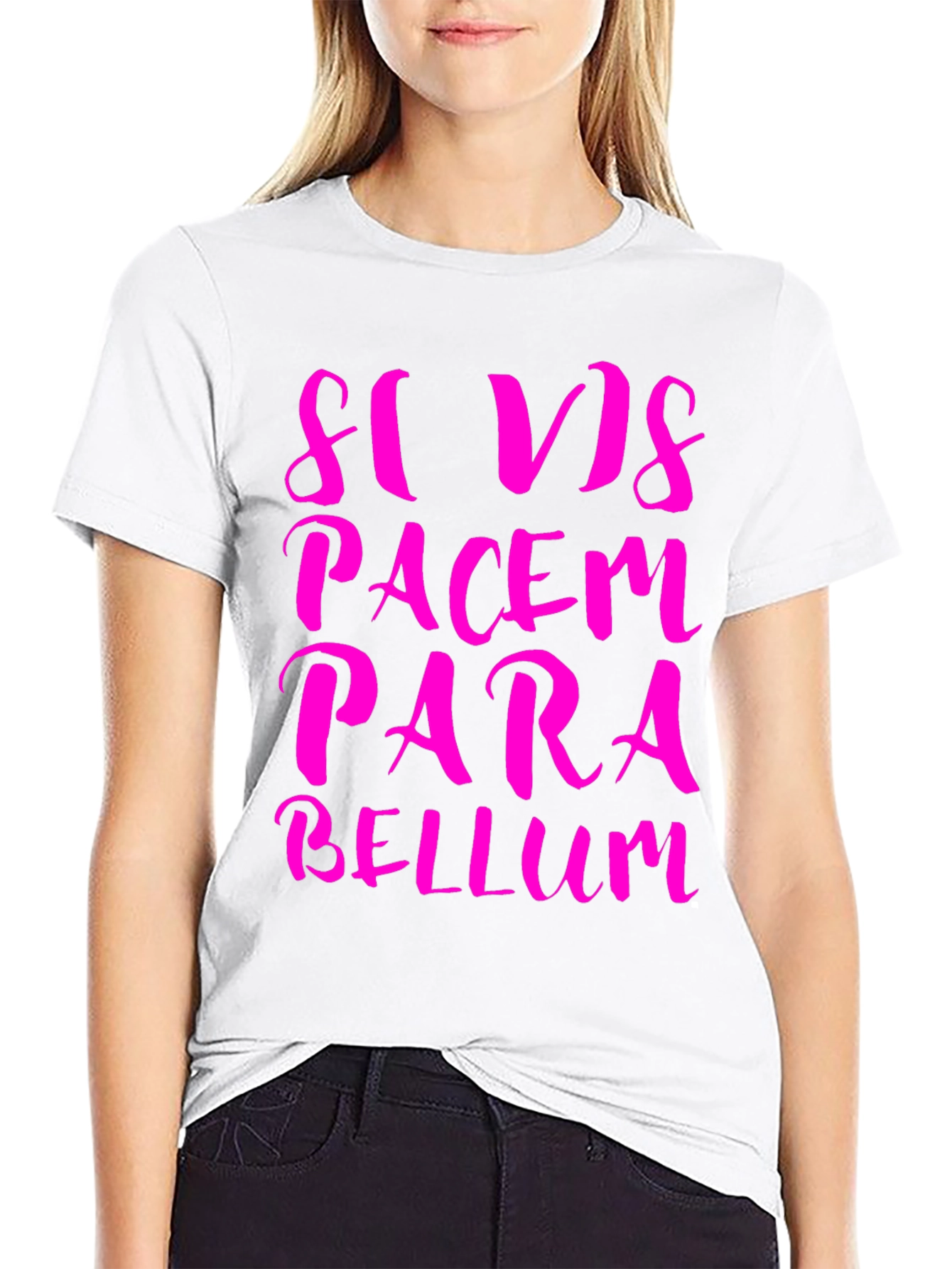 Camiseta Negra: Si Vis Pacem Para Bellum