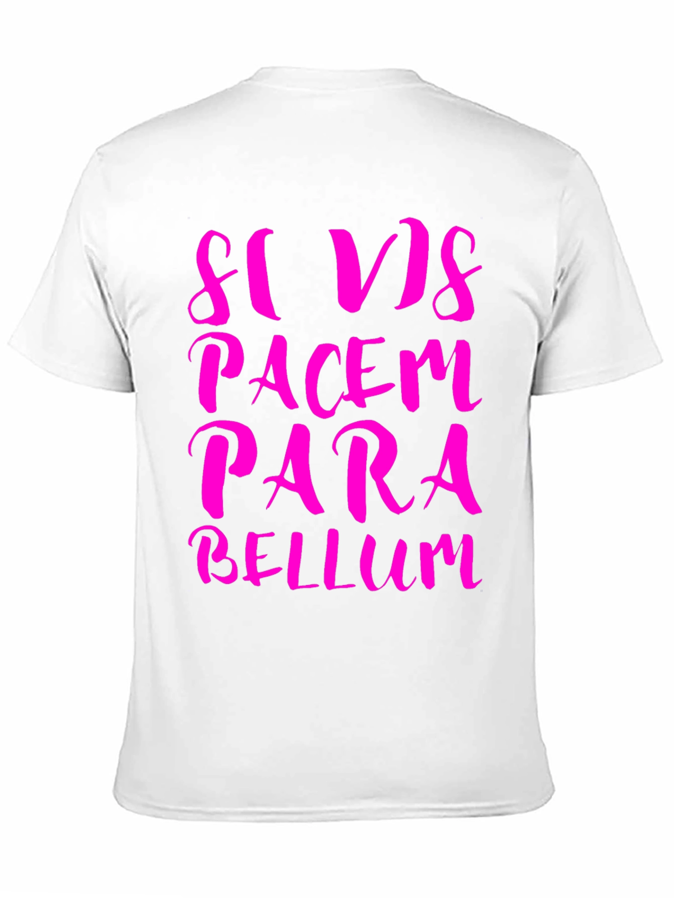 Camiseta Negra: Si Vis Pacem Para Bellum