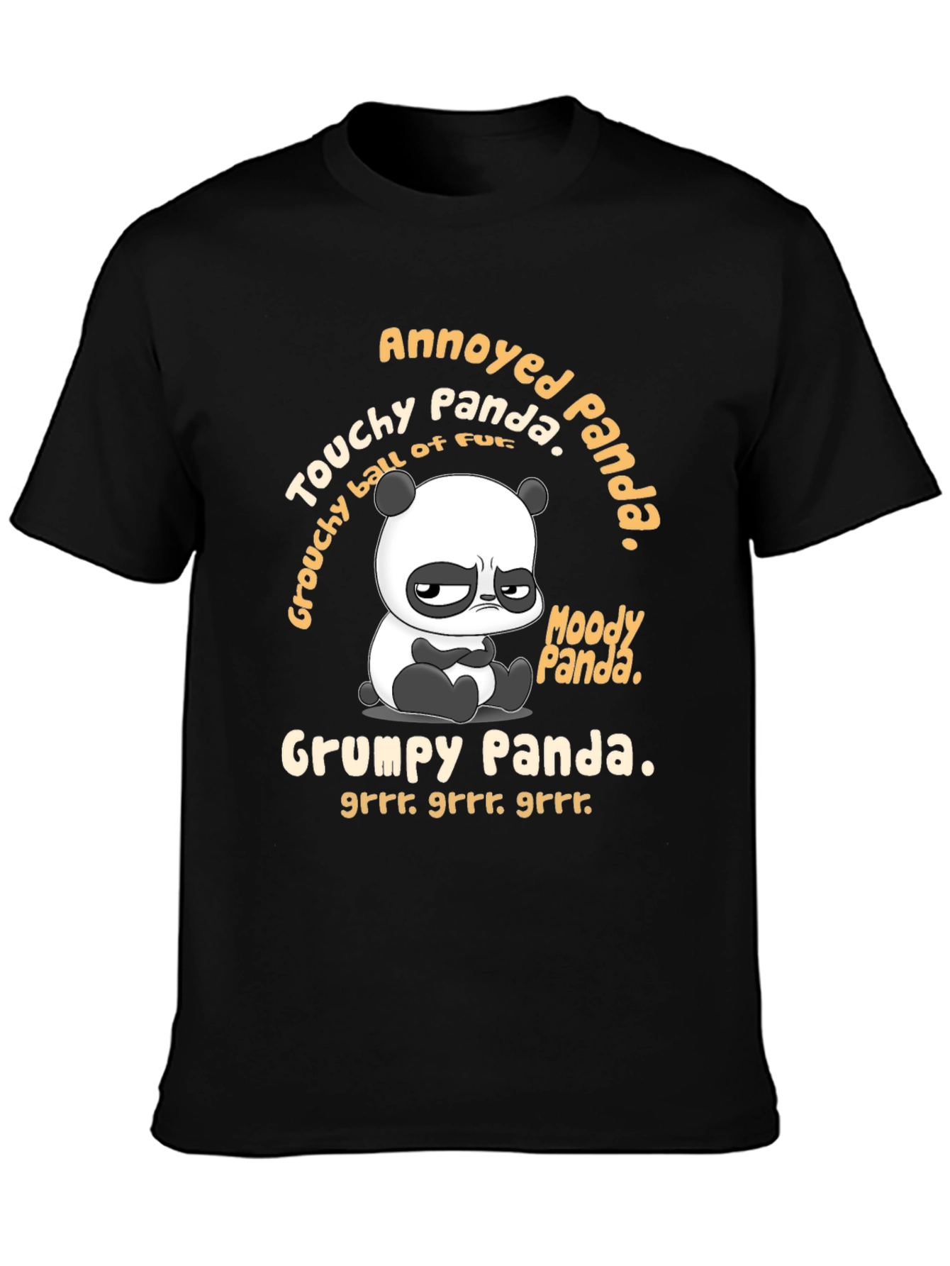 Camiseta Panda Gruñón: ¡Muestra tu lado divertido!