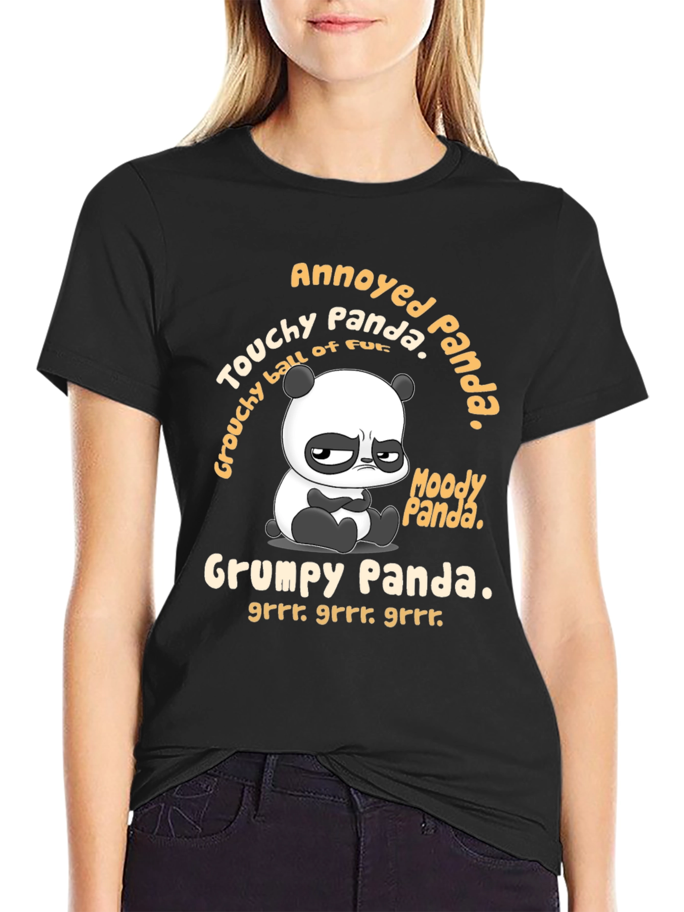 Camiseta Panda Gruñón: ¡Muestra tu lado divertido!