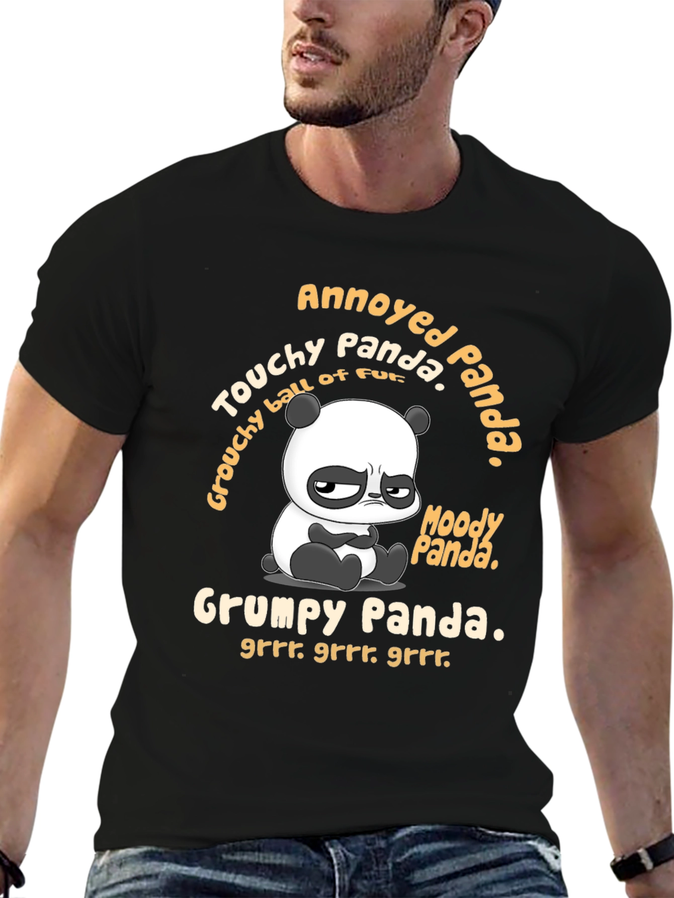 Camiseta Panda Gruñón: ¡Muestra tu lado divertido!