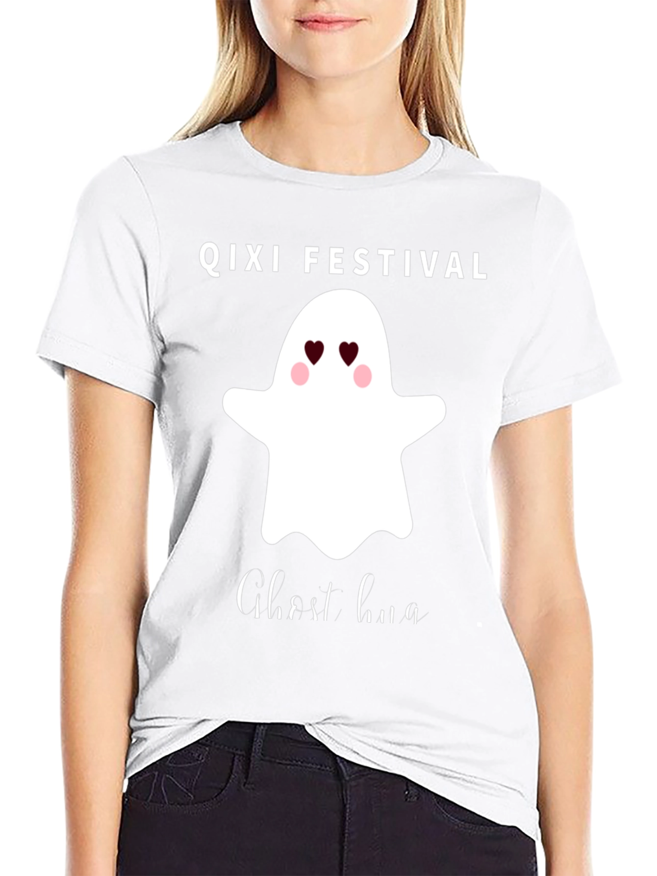 Camiseta Qixi Festival Ghost Hug