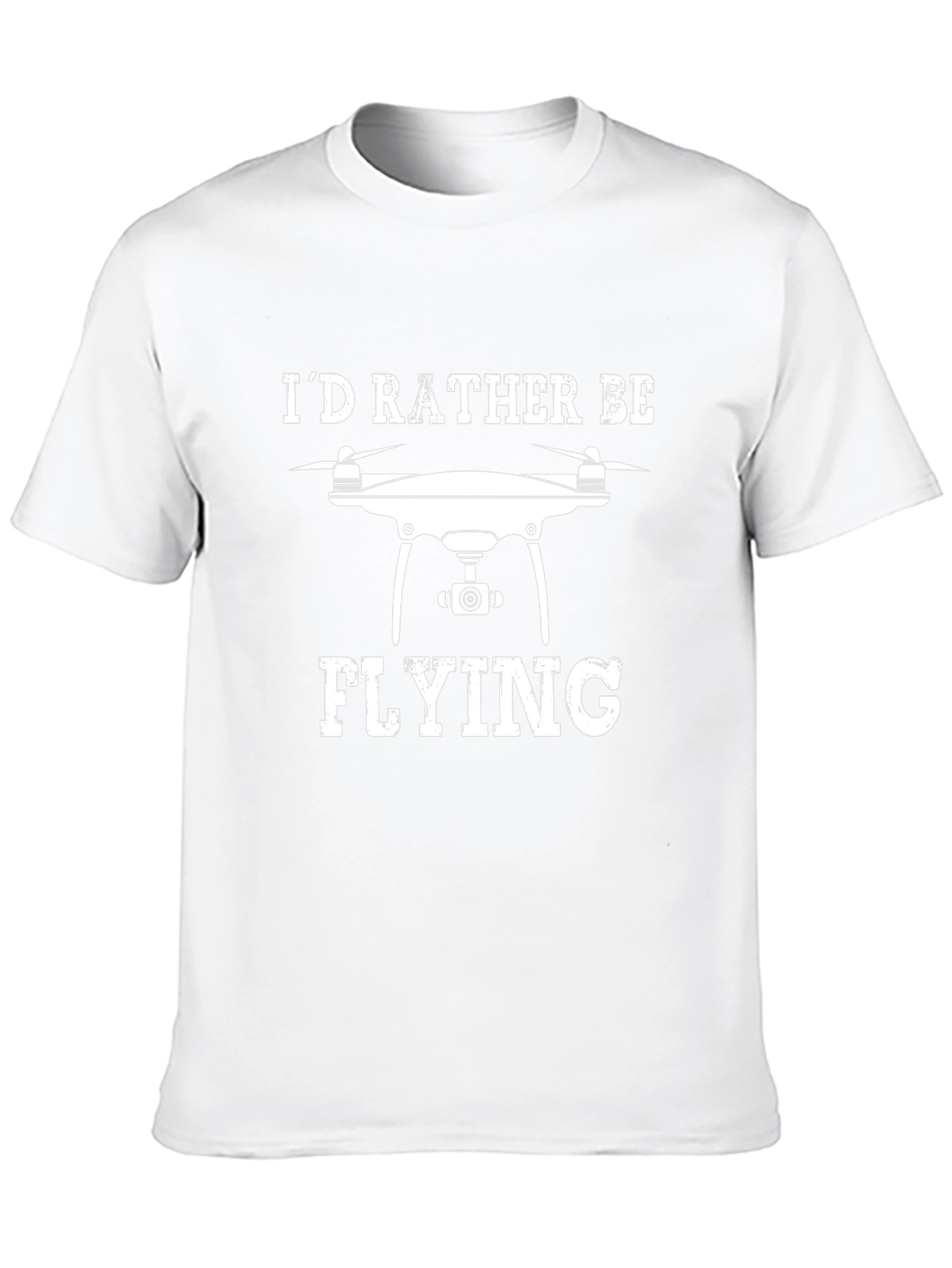 Camiseta Negra: Prefiero Estar Volando Drones