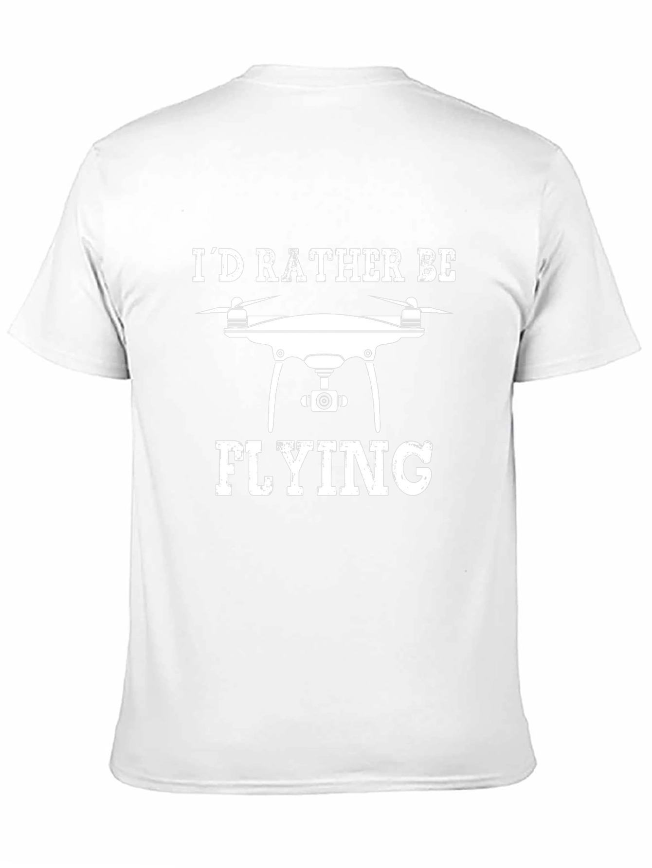 Camiseta Negra: Prefiero Estar Volando Drones