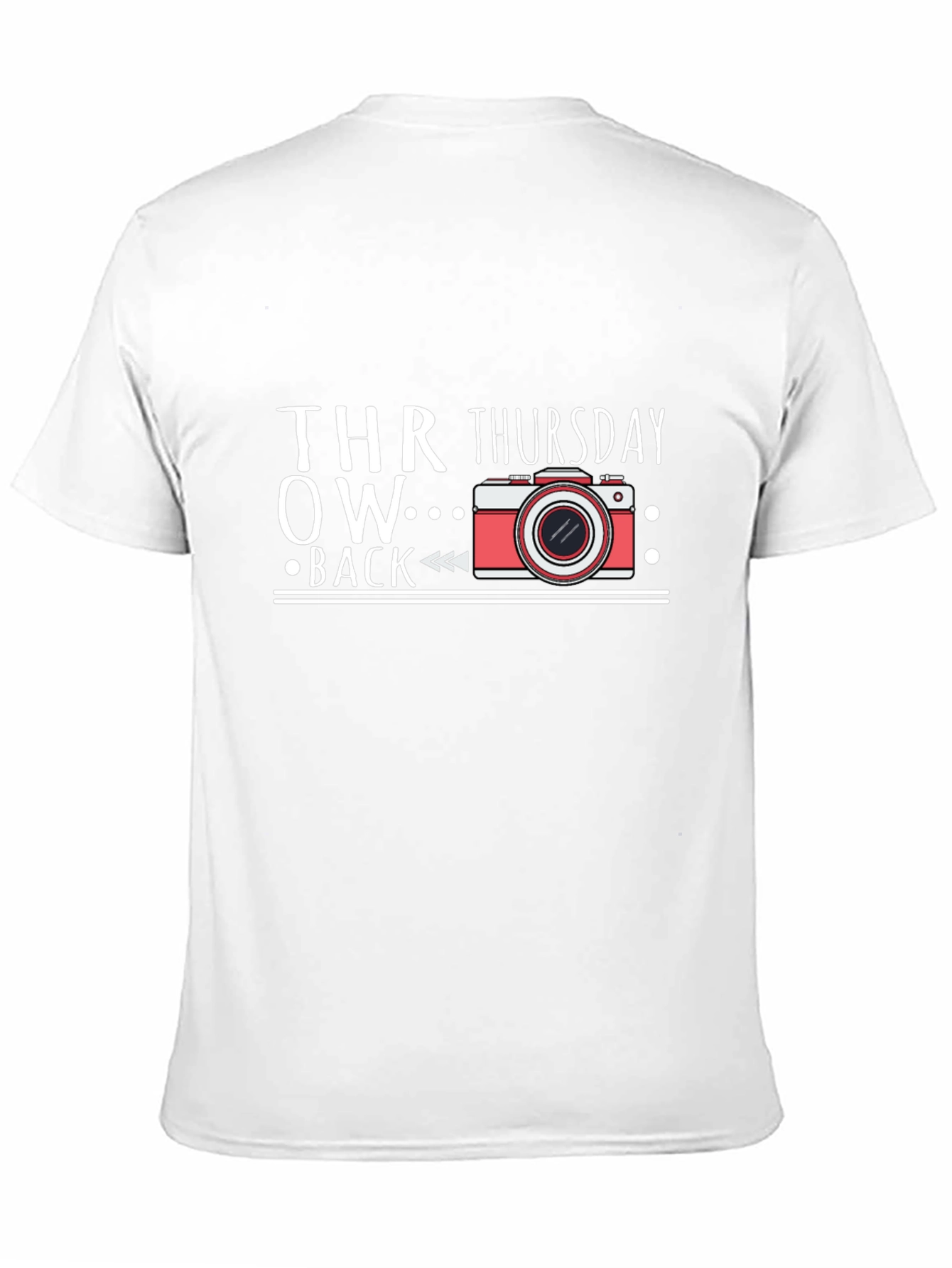 Camiseta Hombre Jueves de Antaño con Cámara Fotográfica