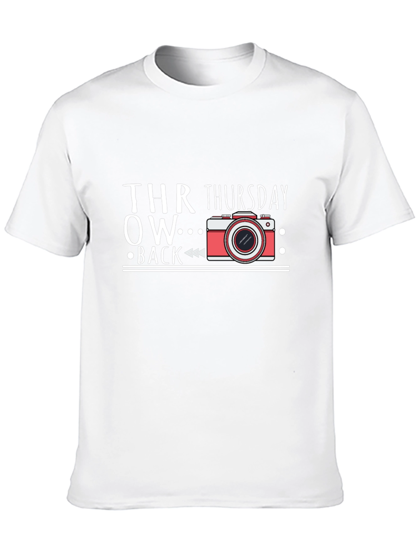 Camiseta Hombre Jueves de Antaño con Cámara Fotográfica