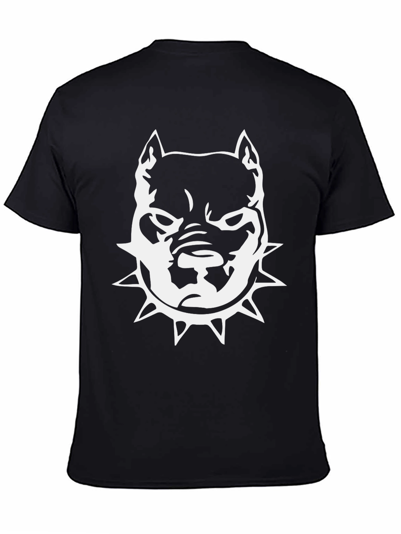 Bold Pitbull Graphic Tee - Black