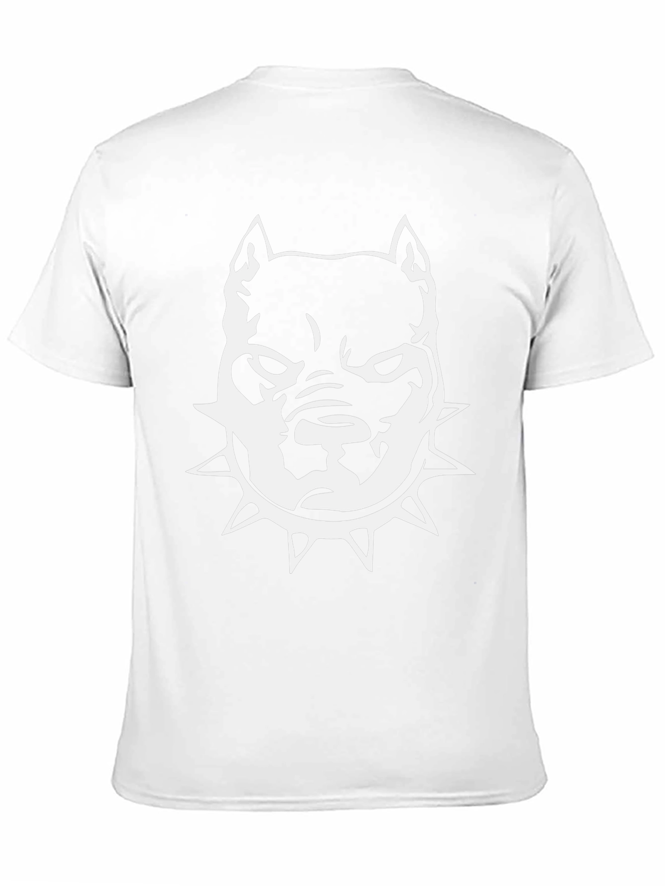 Bold Pitbull Graphic Tee - Black