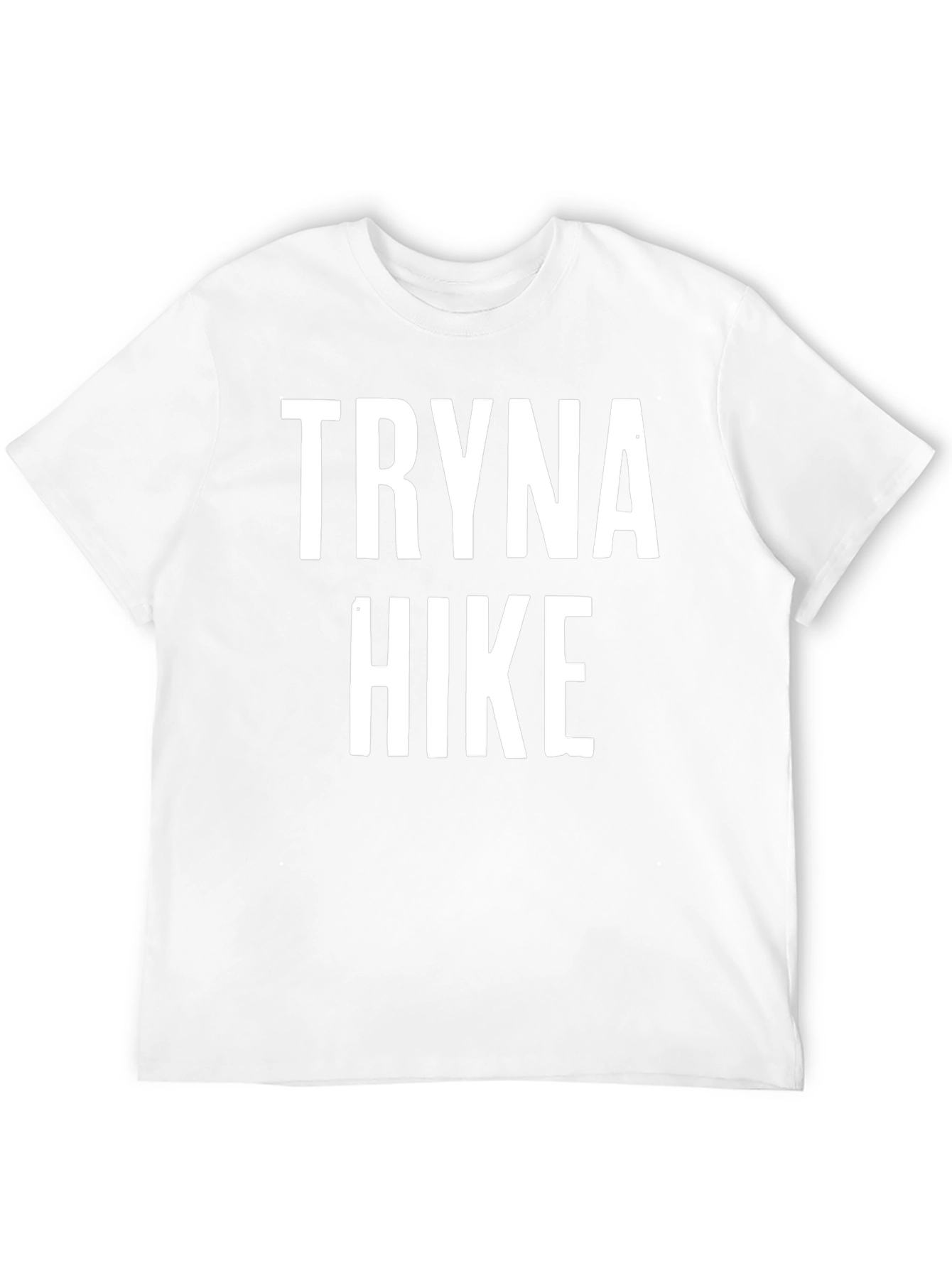 Tryna Hike Graphic Tee - Black