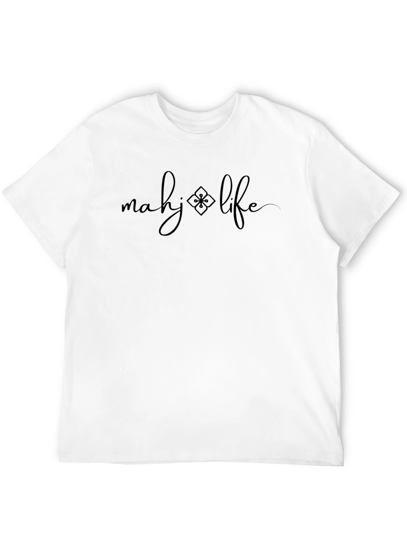 Camiseta Negra Mahj Life para Hombre
