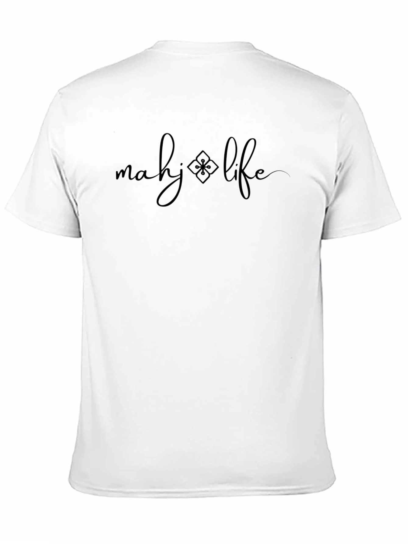 Camiseta Negra Mahj Life para Hombre
