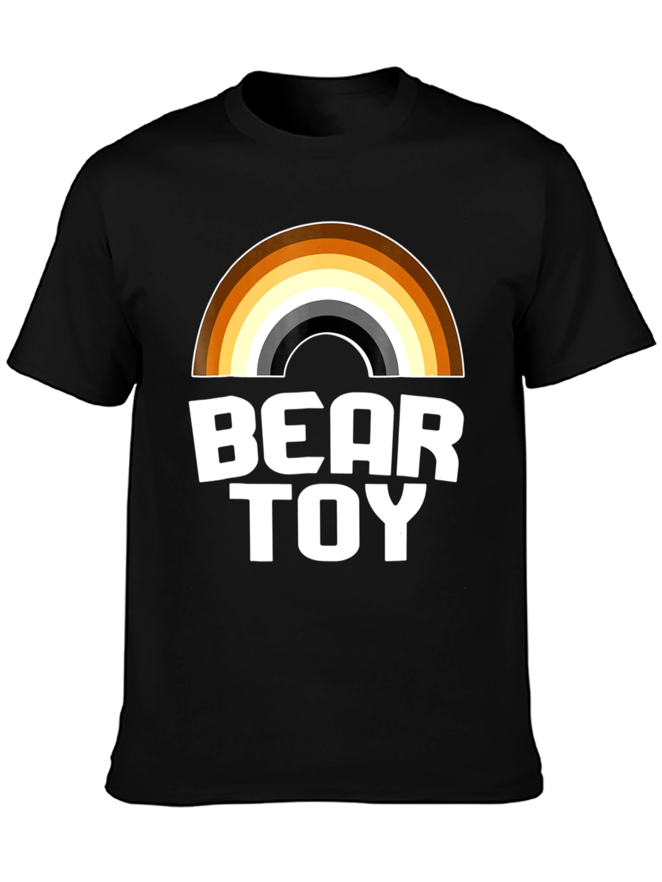 Camiseta Bear Toy con Diseño de Arcoíris