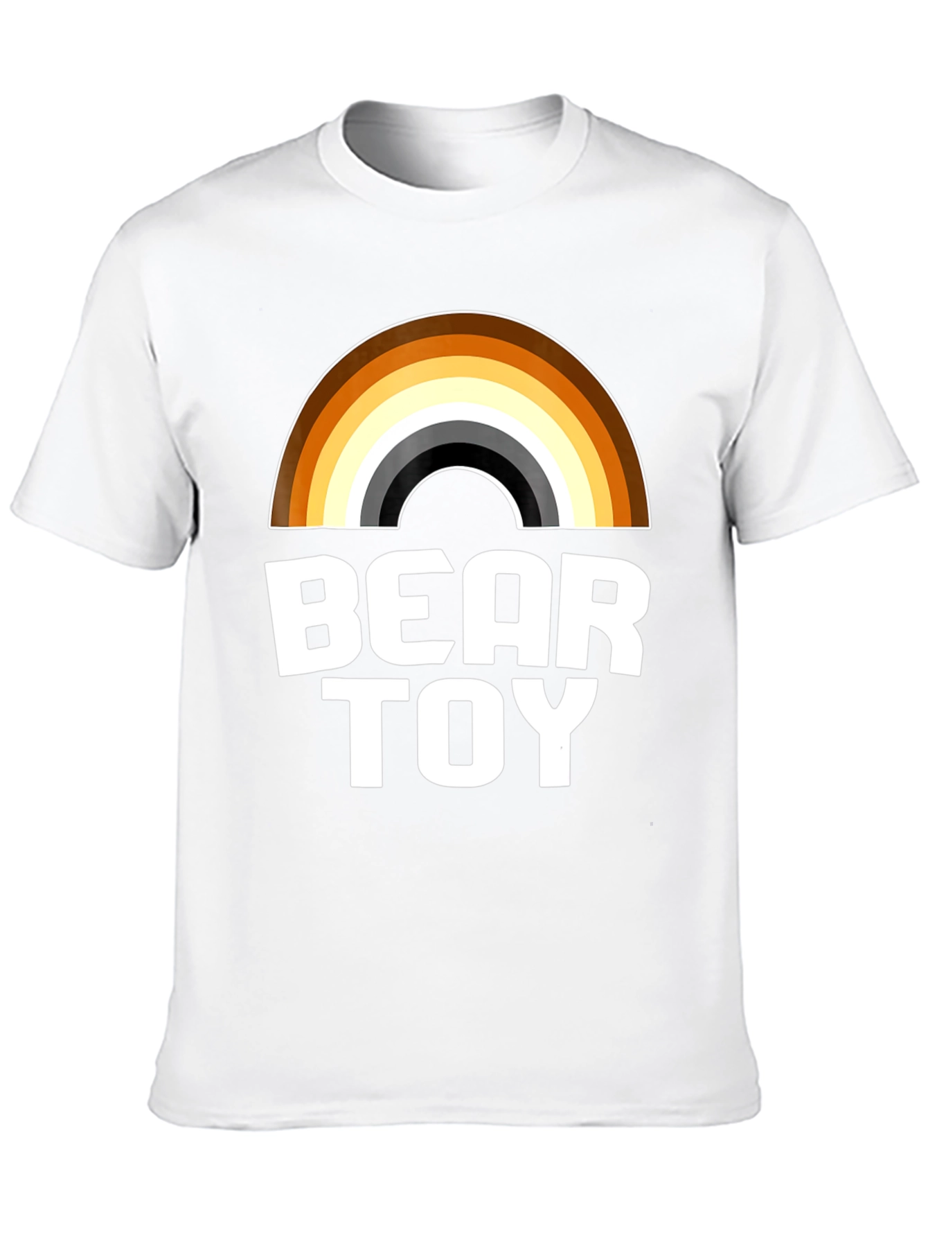Camiseta Bear Toy con Diseño de Arcoíris