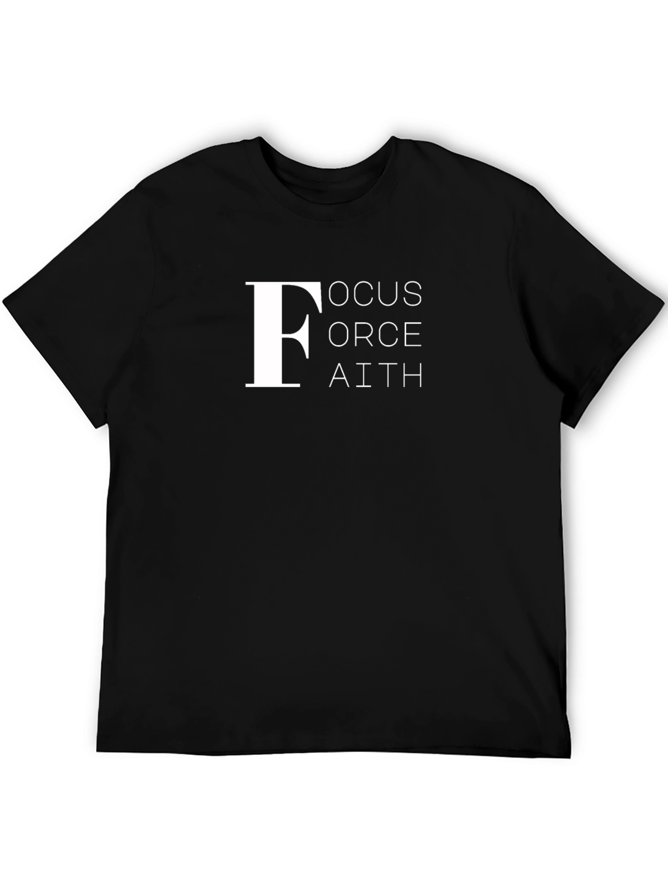 Focus Force Faith Graphic Tee - Black