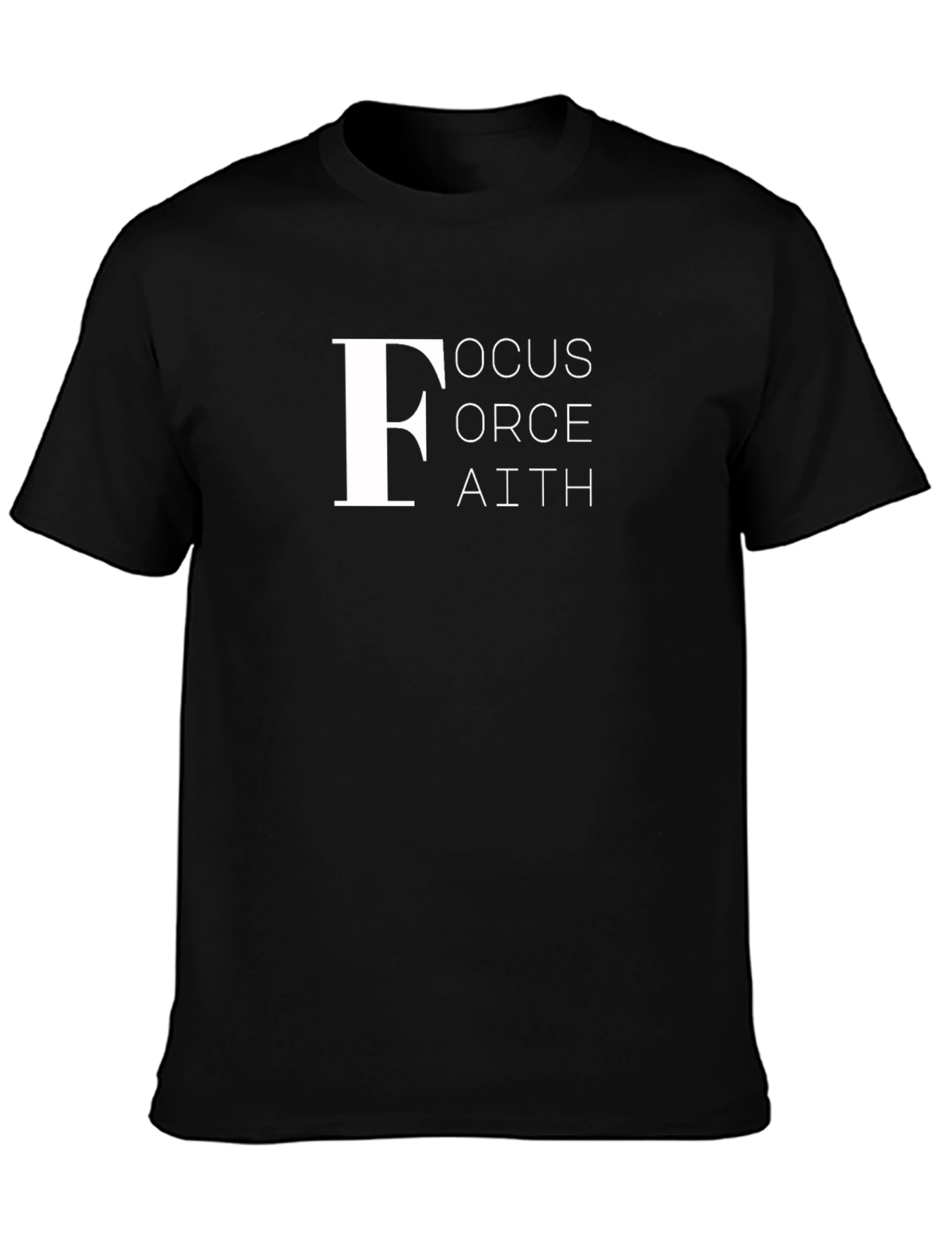 Focus Force Faith Graphic Tee - Black