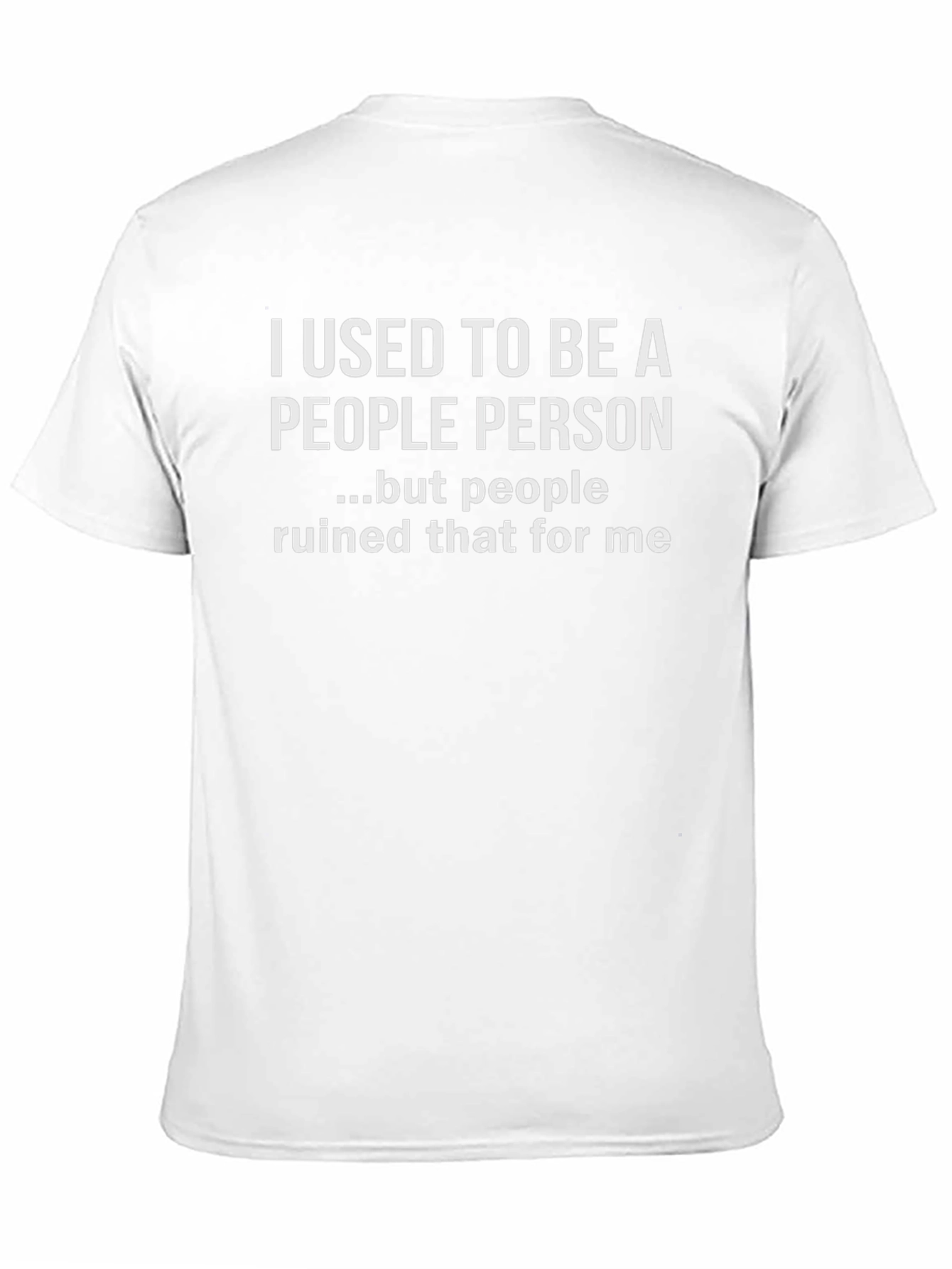 Camiseta Negra: Ex-Persona Sociable