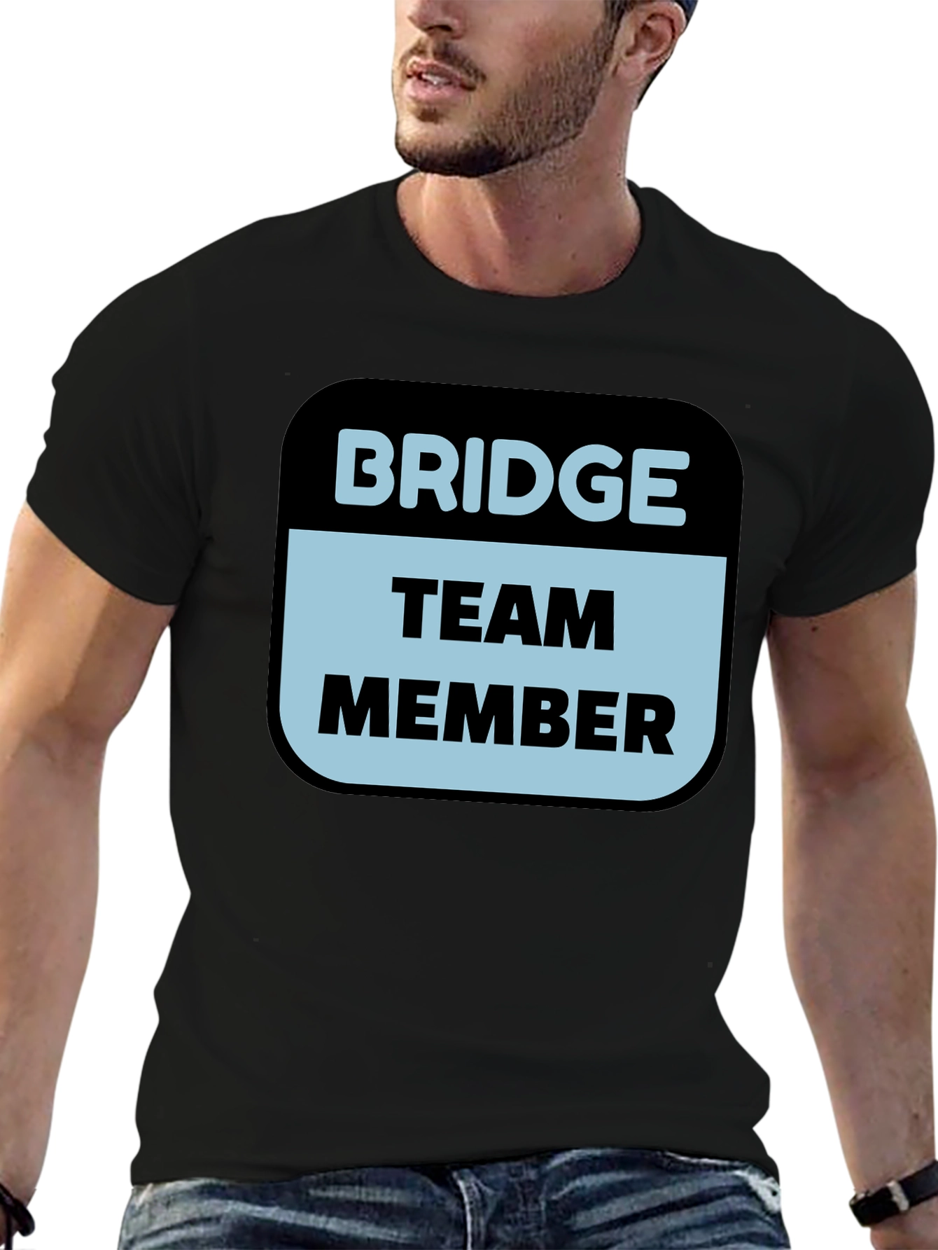 Camiseta Negra Bridge Team Member