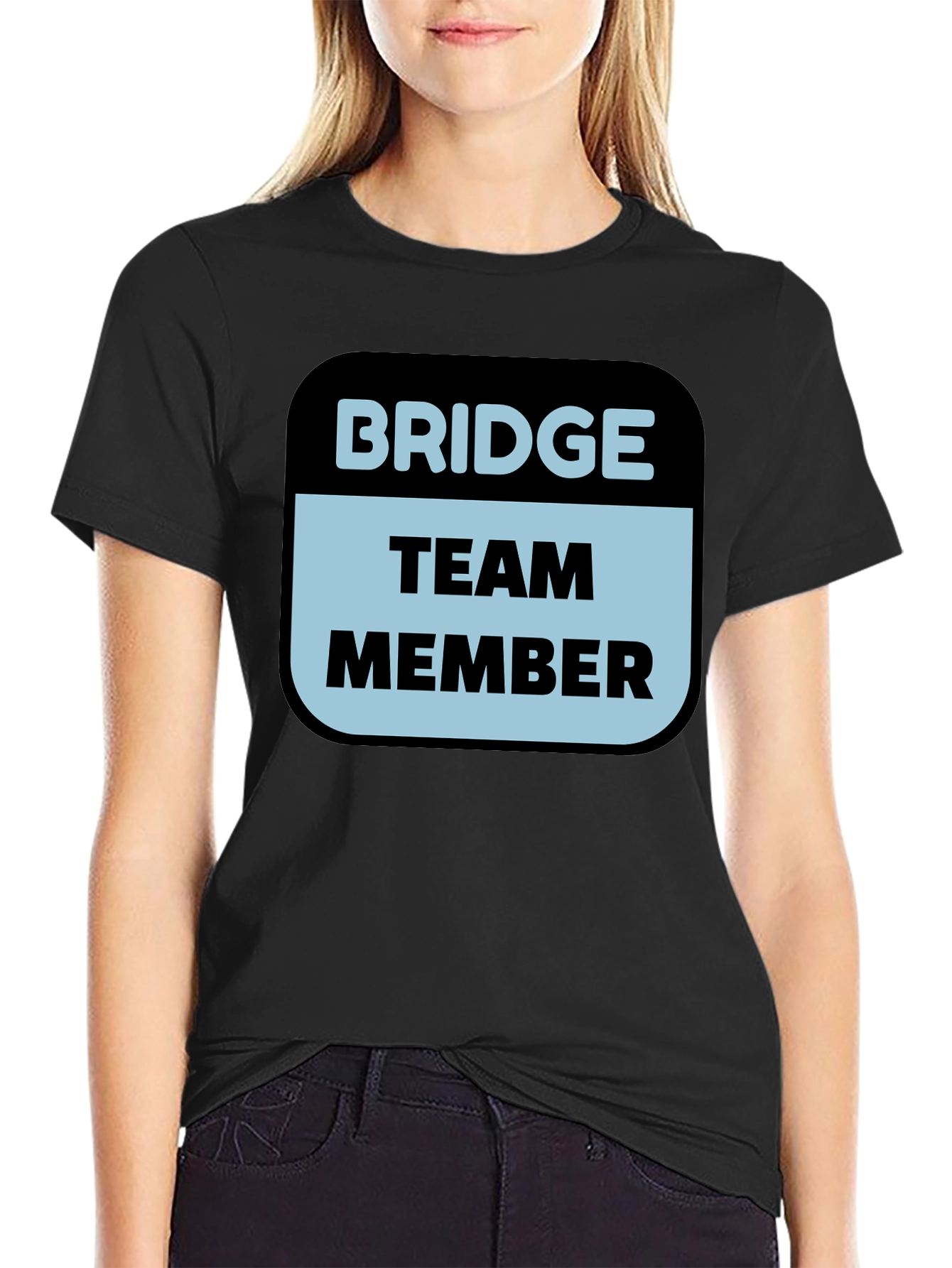 Camiseta Negra Bridge Team Member