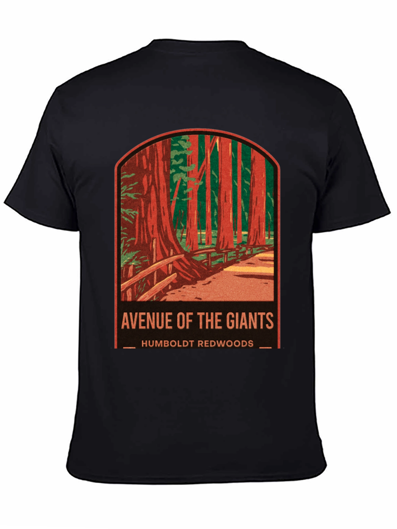 Camiseta Avenue of the Giants Humboldt Redwoods