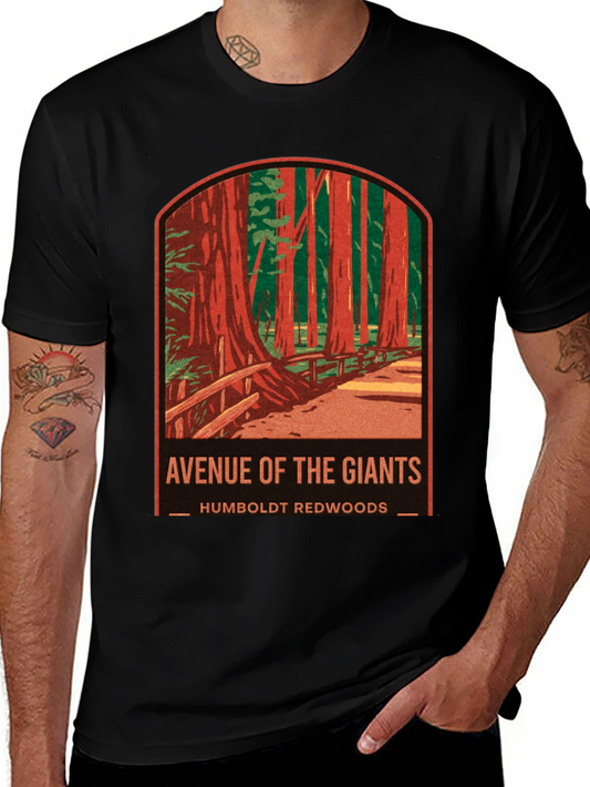 Camiseta Avenue of the Giants Humboldt Redwoods