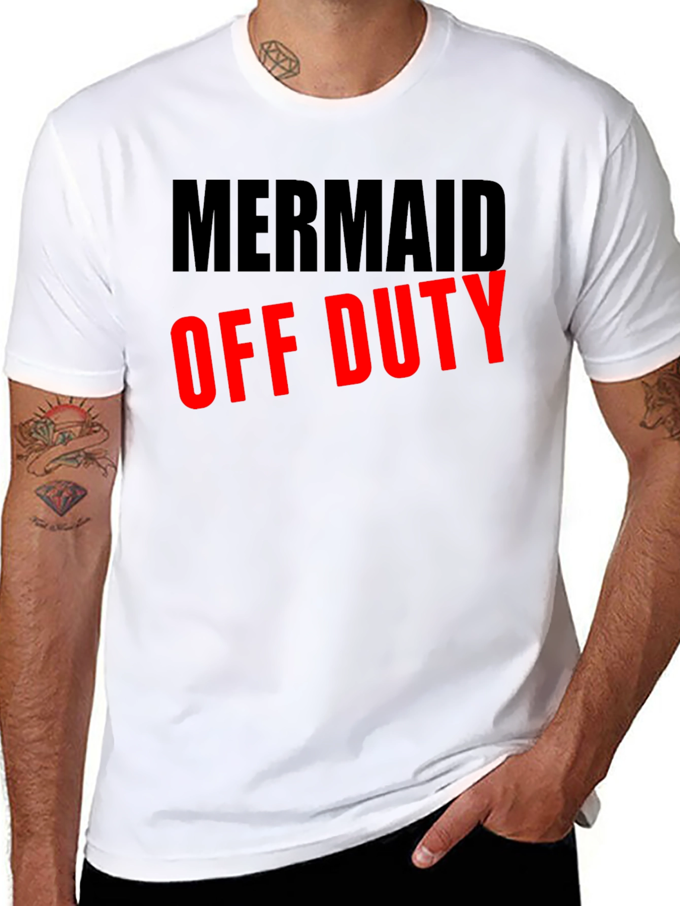 Camiseta Mermaid Off Duty - Algodón Suave y Cómoda