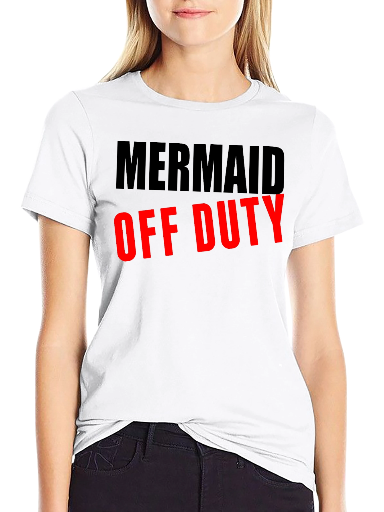 Camiseta Mermaid Off Duty - Algodón Suave y Cómoda