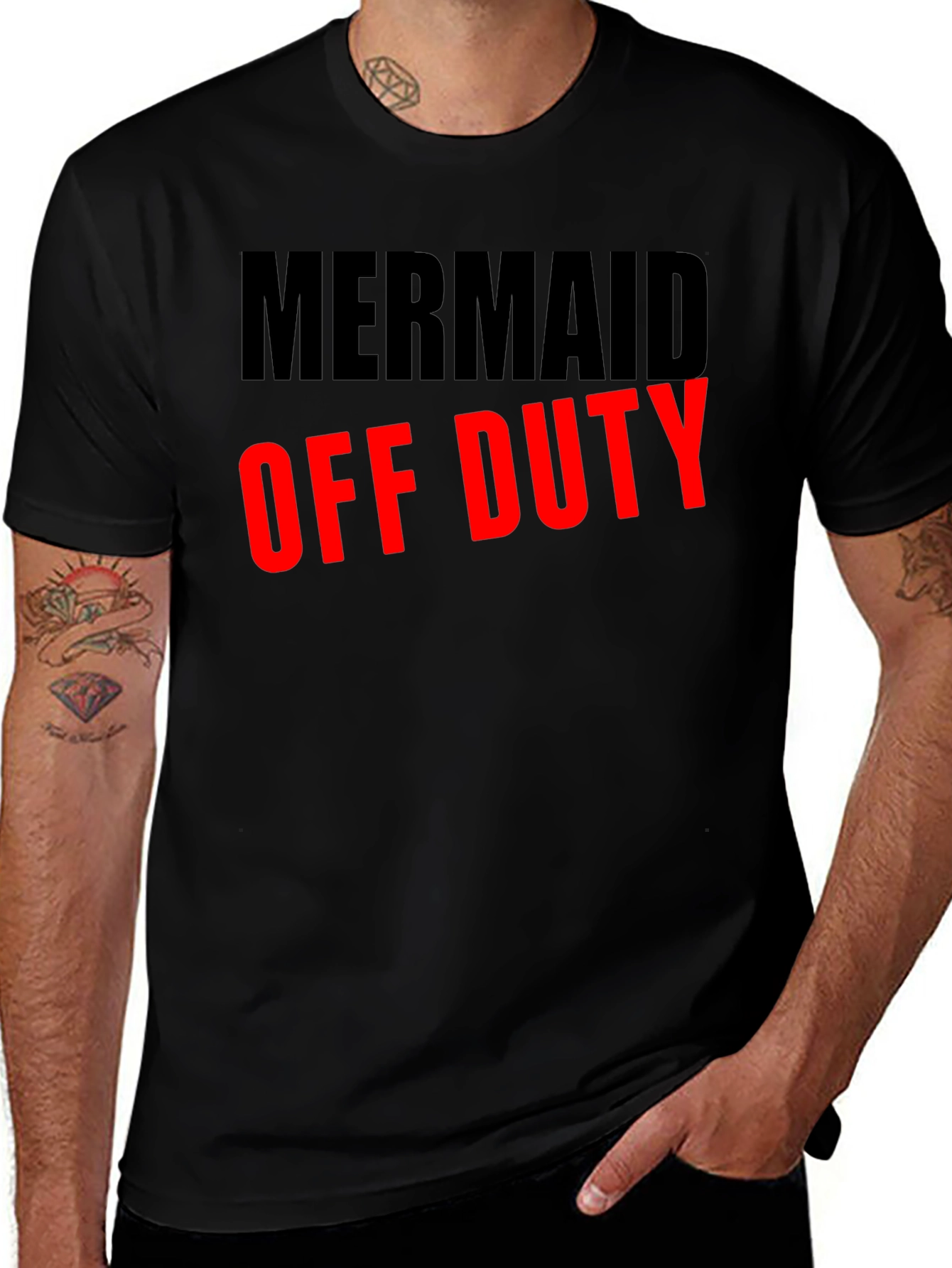 Camiseta Mermaid Off Duty - Algodón Suave y Cómoda