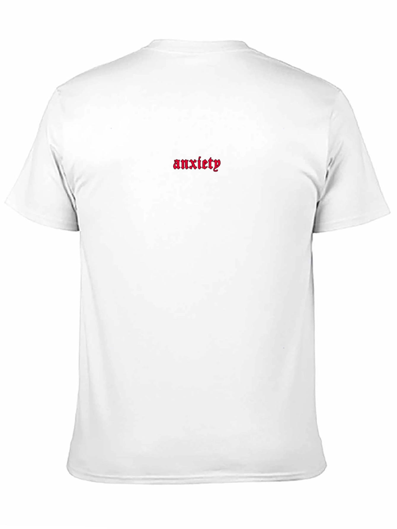 Camiseta Negra Anxiety - Estilo Urbano