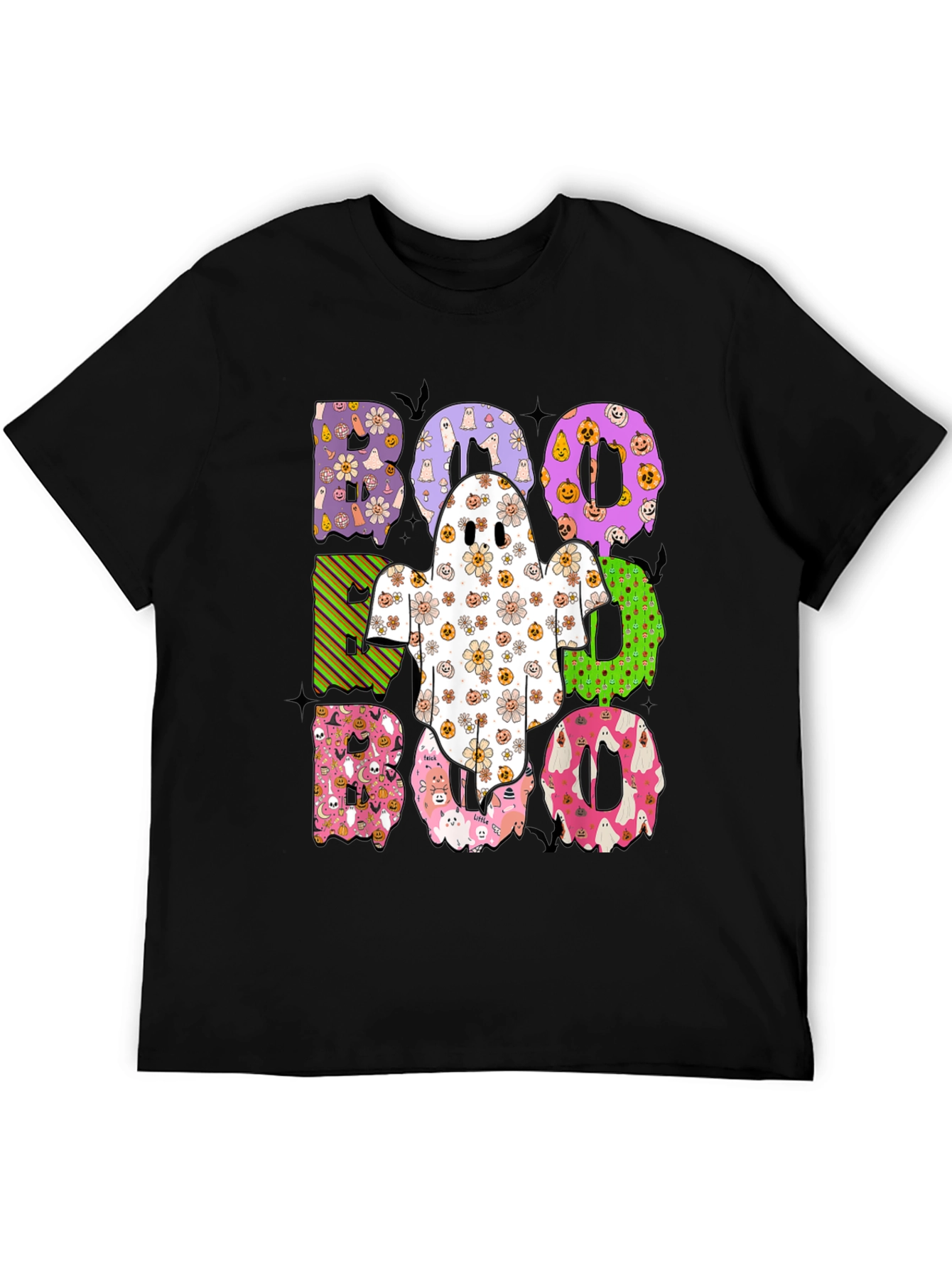 Camiseta Boo Halloween Estampada y Divertida