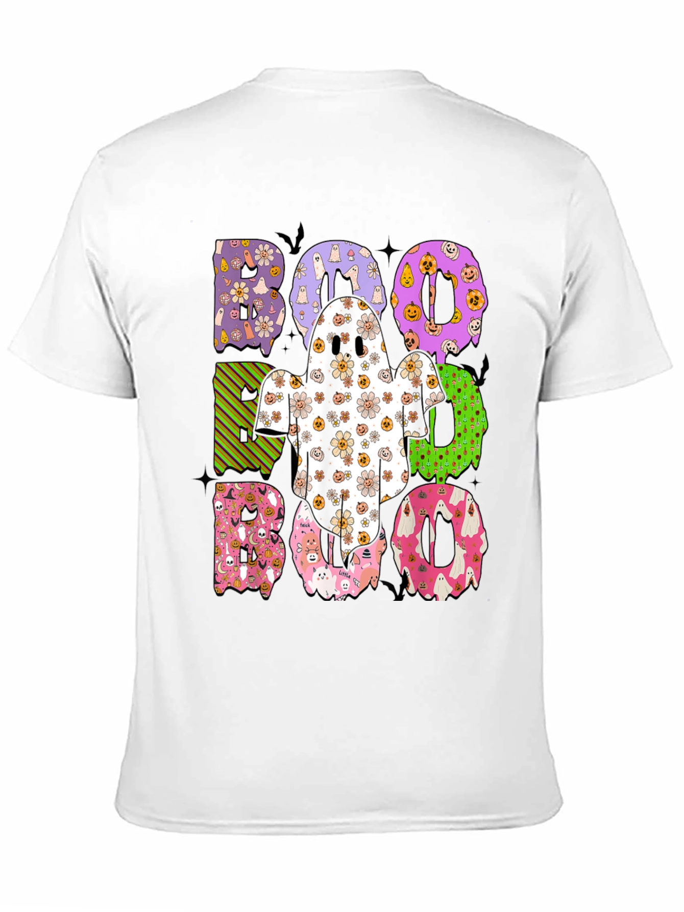 Camiseta Boo Halloween Estampada y Divertida