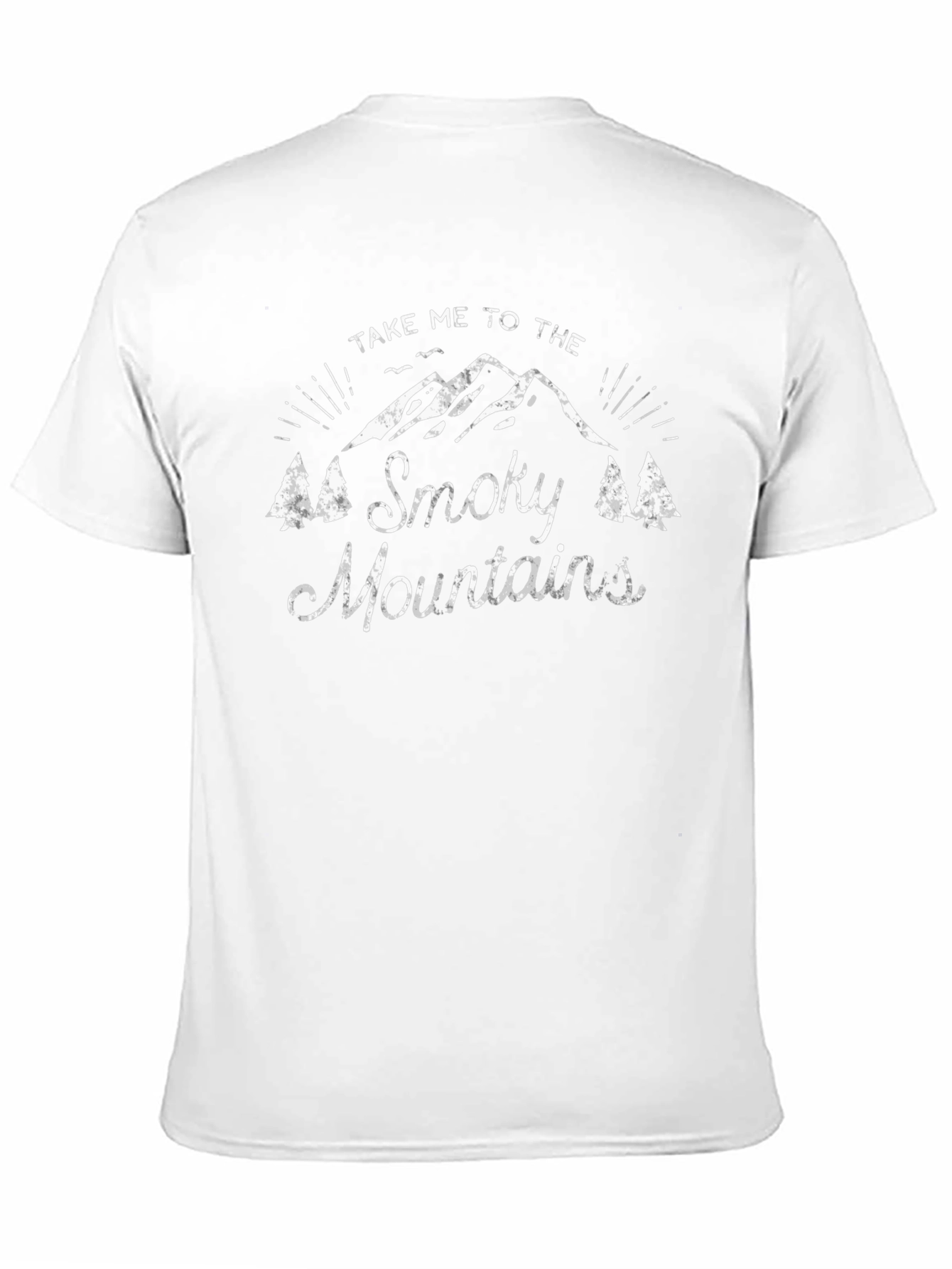 Camiseta Negra Montañas Humeantes