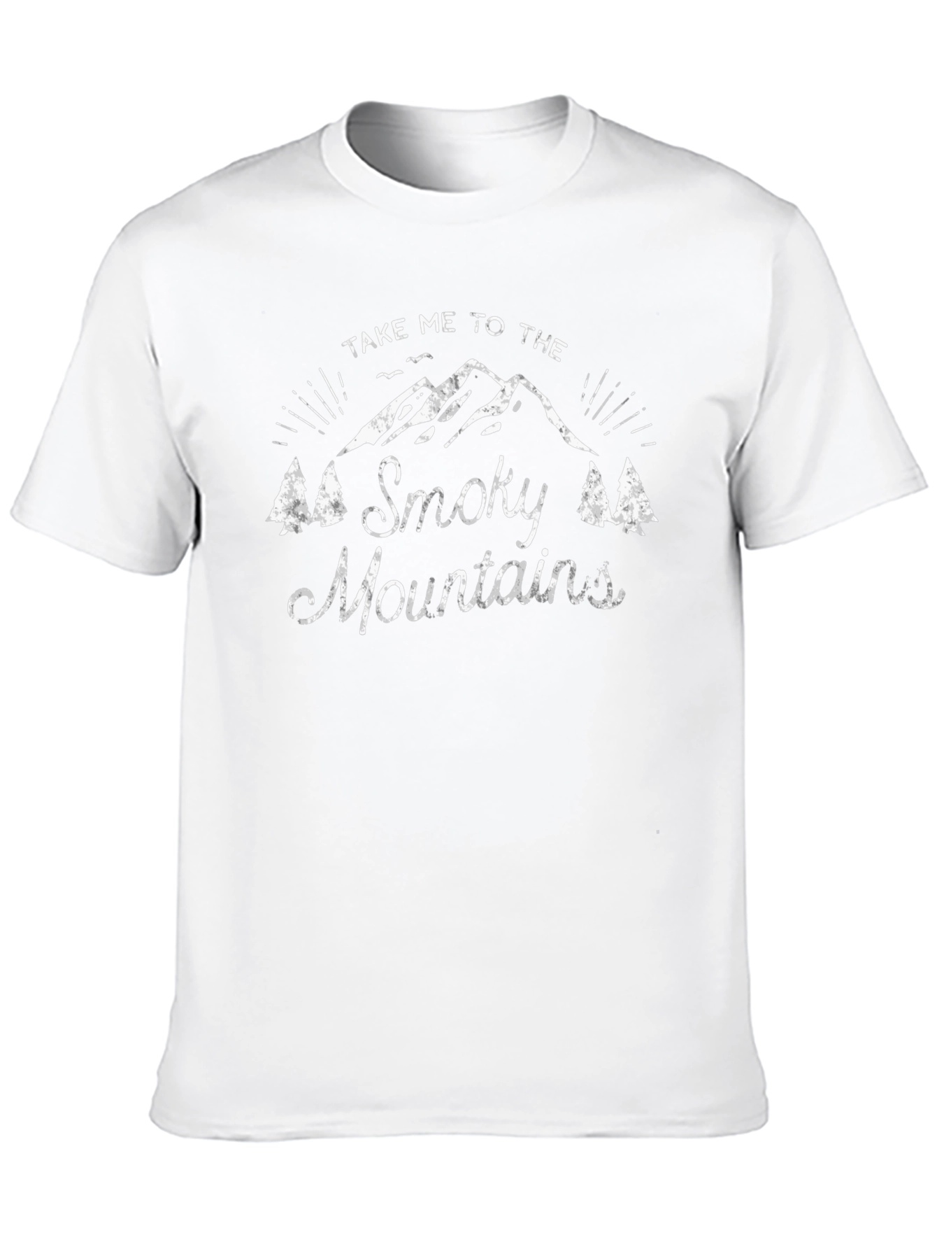 Camiseta Negra Montañas Humeantes